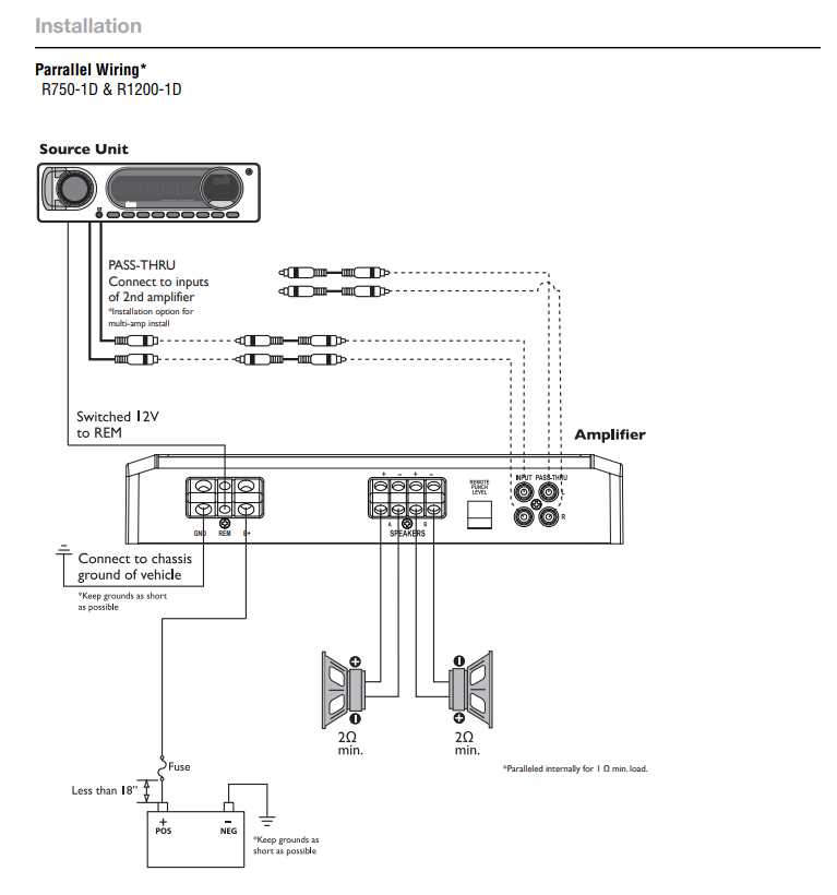 rockford fosgate amp wiring diagram