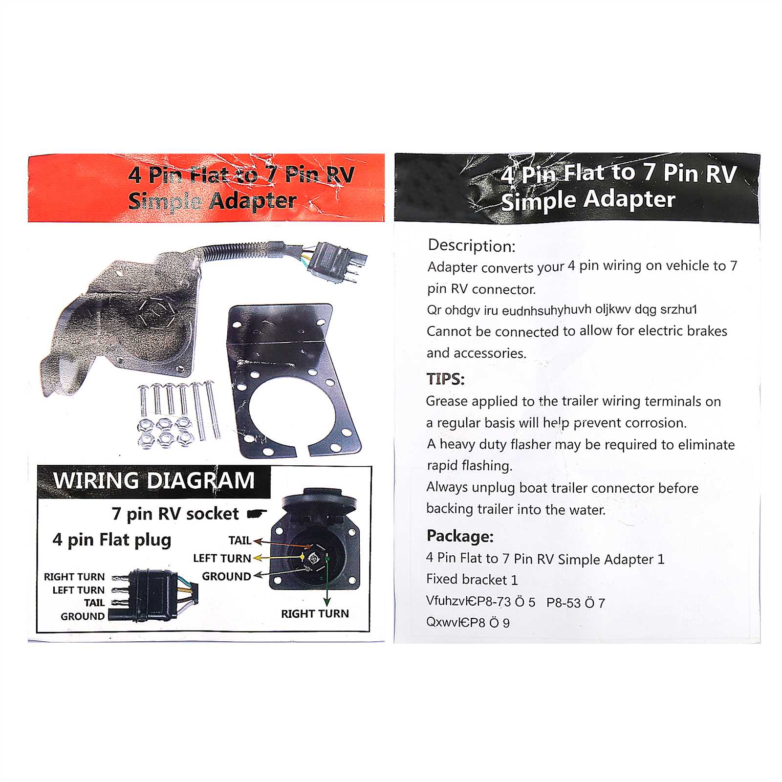 5 7 pin trailer plug wiring diagram