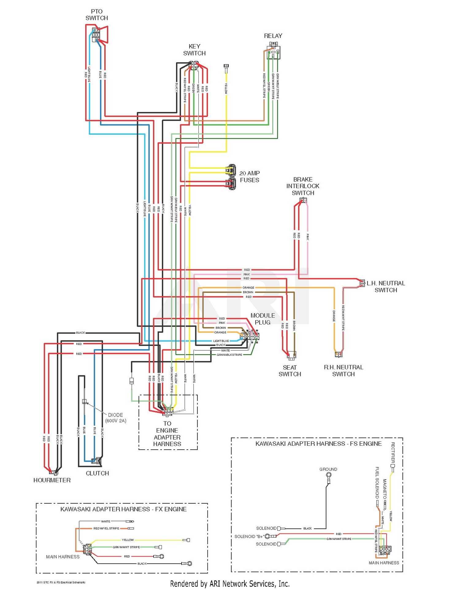 scag ignition switch wiring diagram