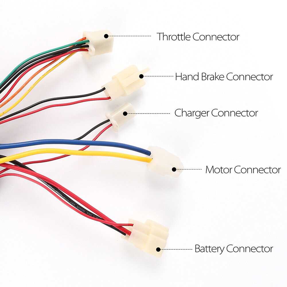 razor e300s wiring diagram