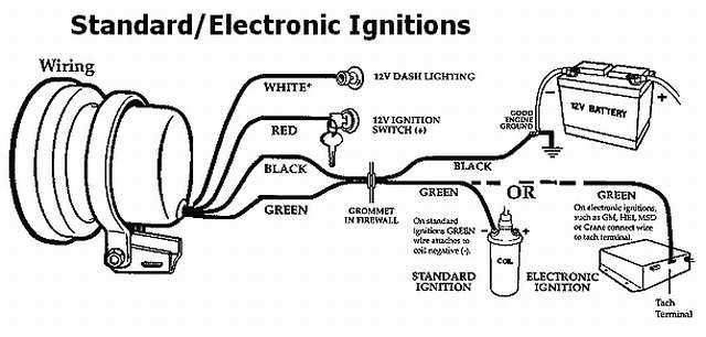 rev counter wiring diagram