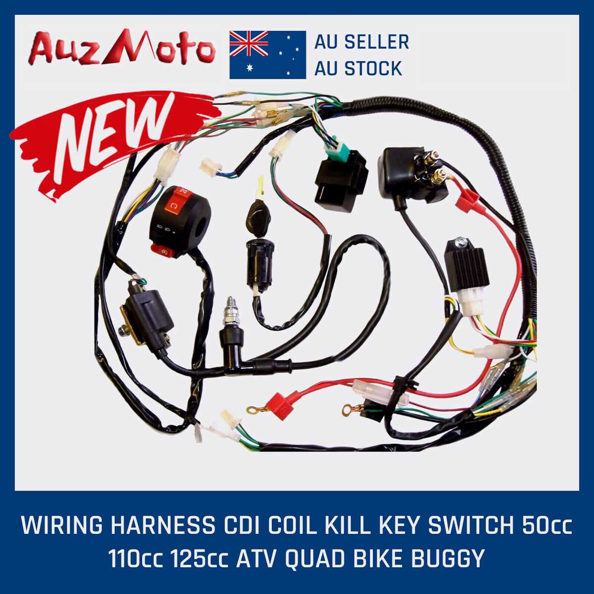 china 110cc atv wiring diagram