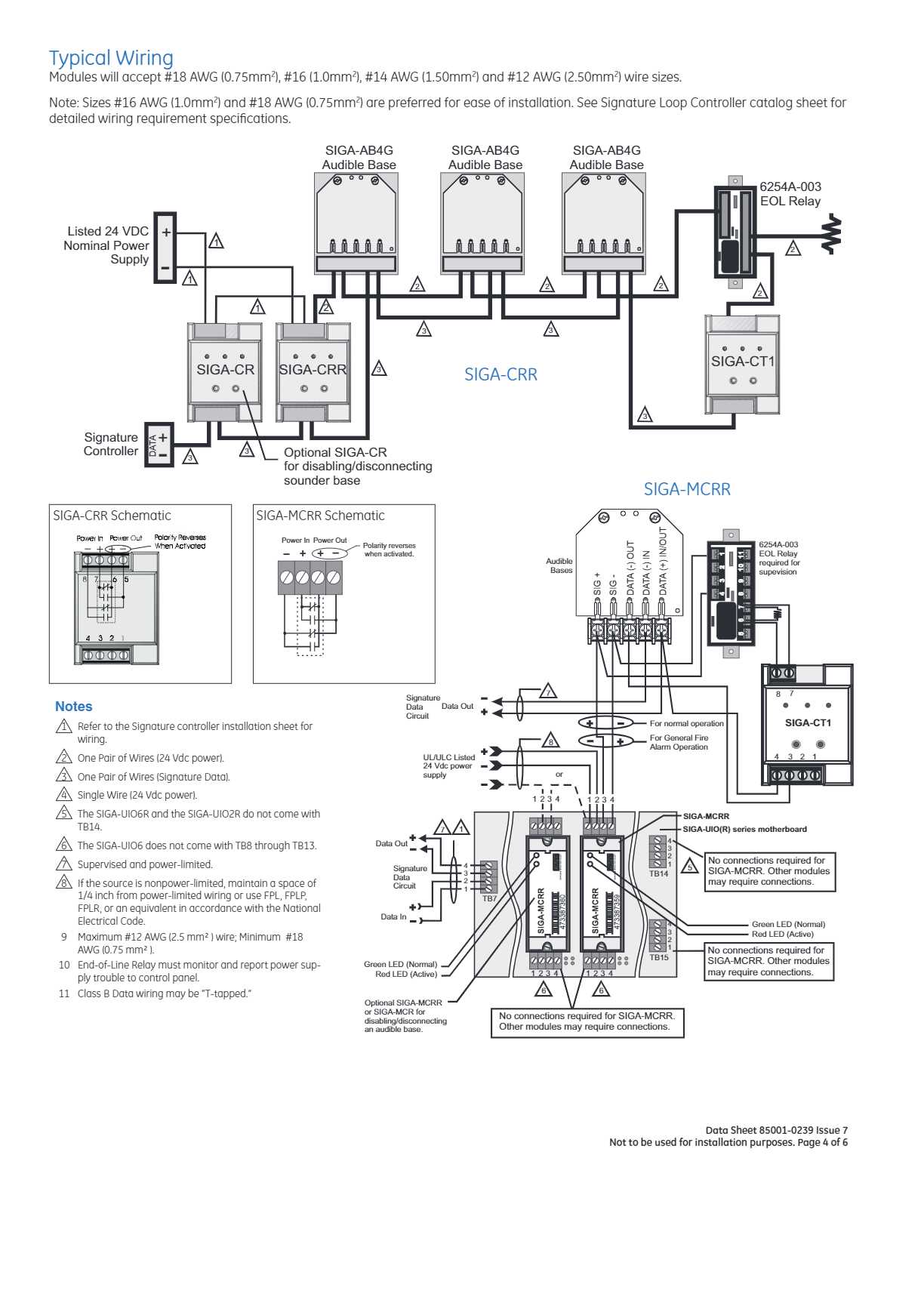 siga cr wiring diagram