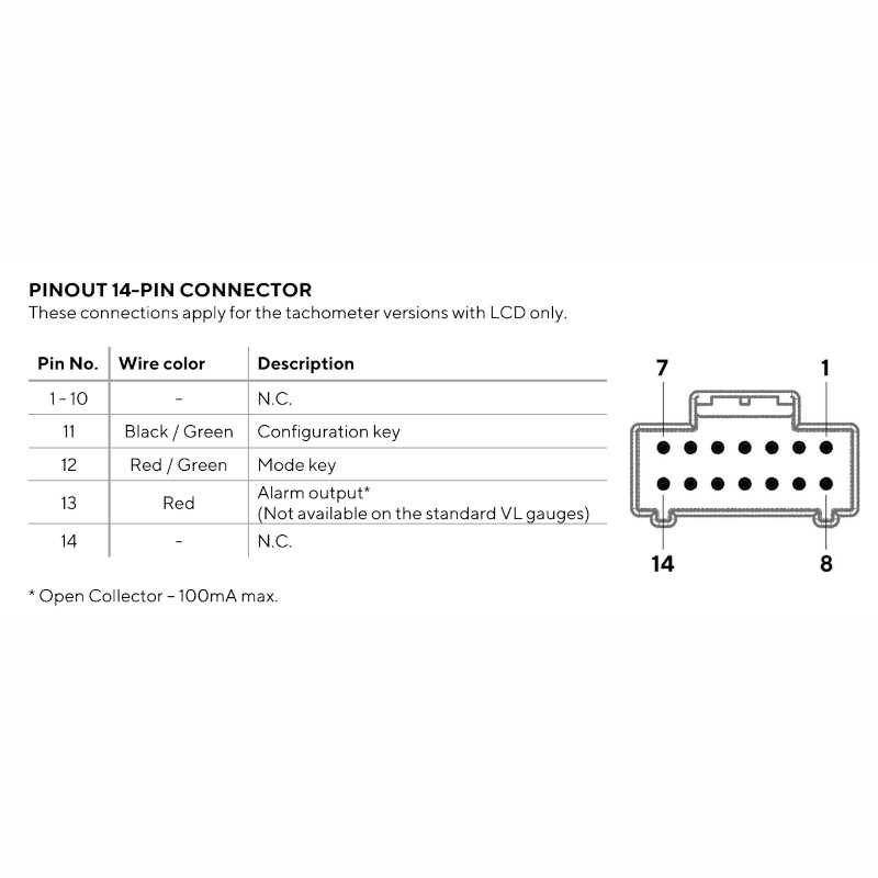 vdo rev counter wiring diagram