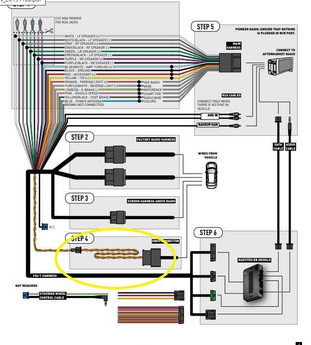 color obd2 wiring diagram