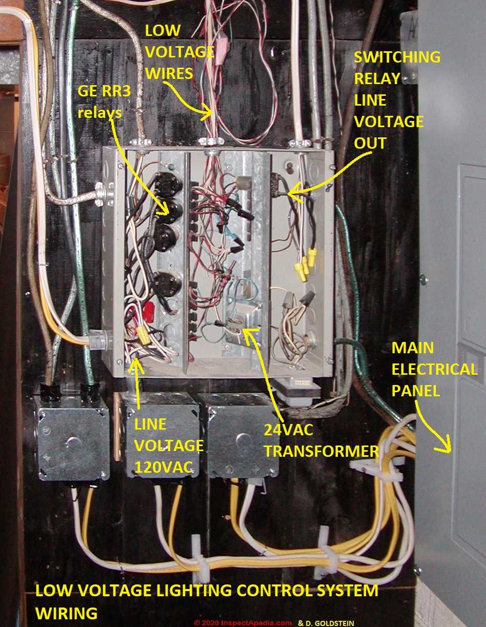 low voltage transformer wiring diagram