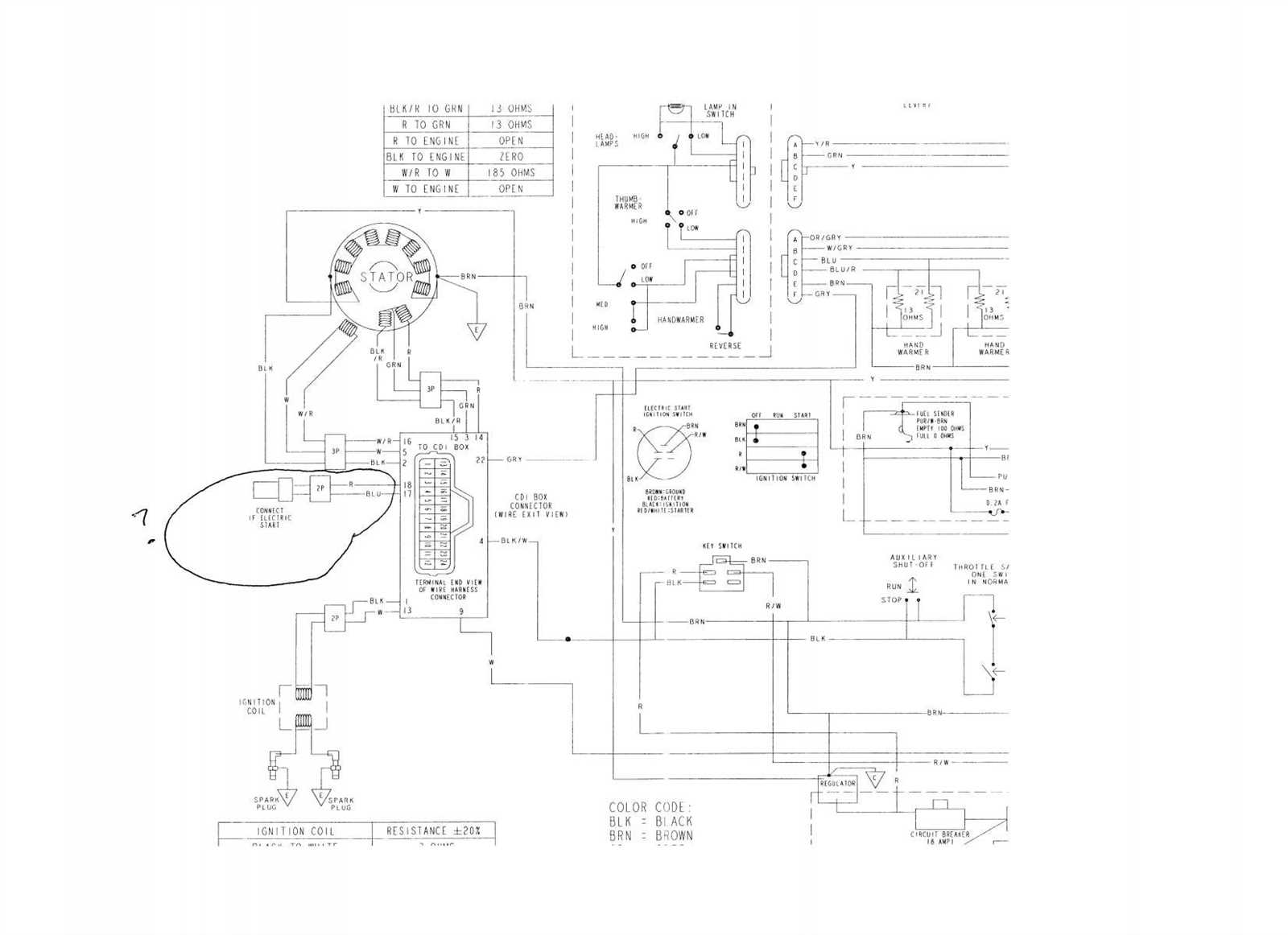 polaris cdi wiring diagram