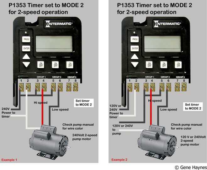 pool pump electrical wiring diagram