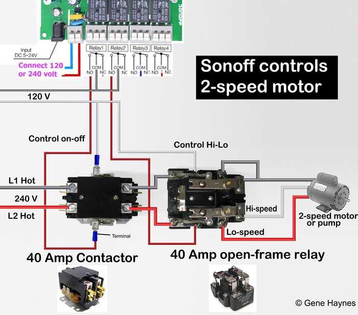 pool pump motor wiring diagram