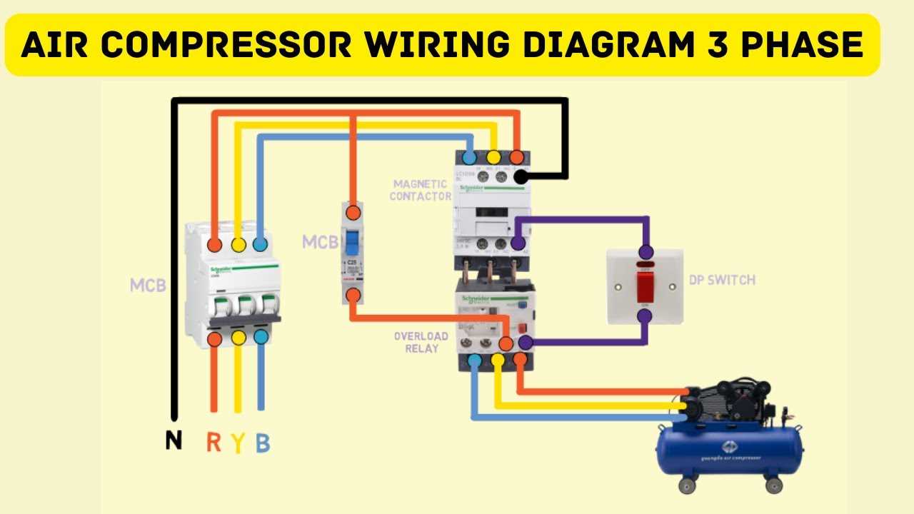 pressure switch wiring diagram air compressor