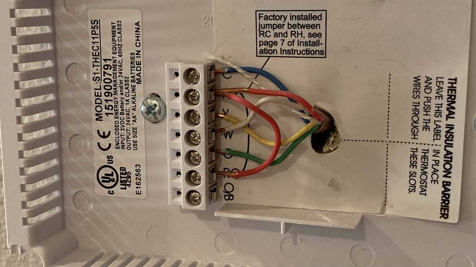 pro 1 thermostat wiring diagram