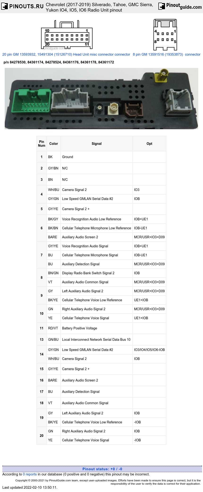 2017 silverado radio wiring diagram