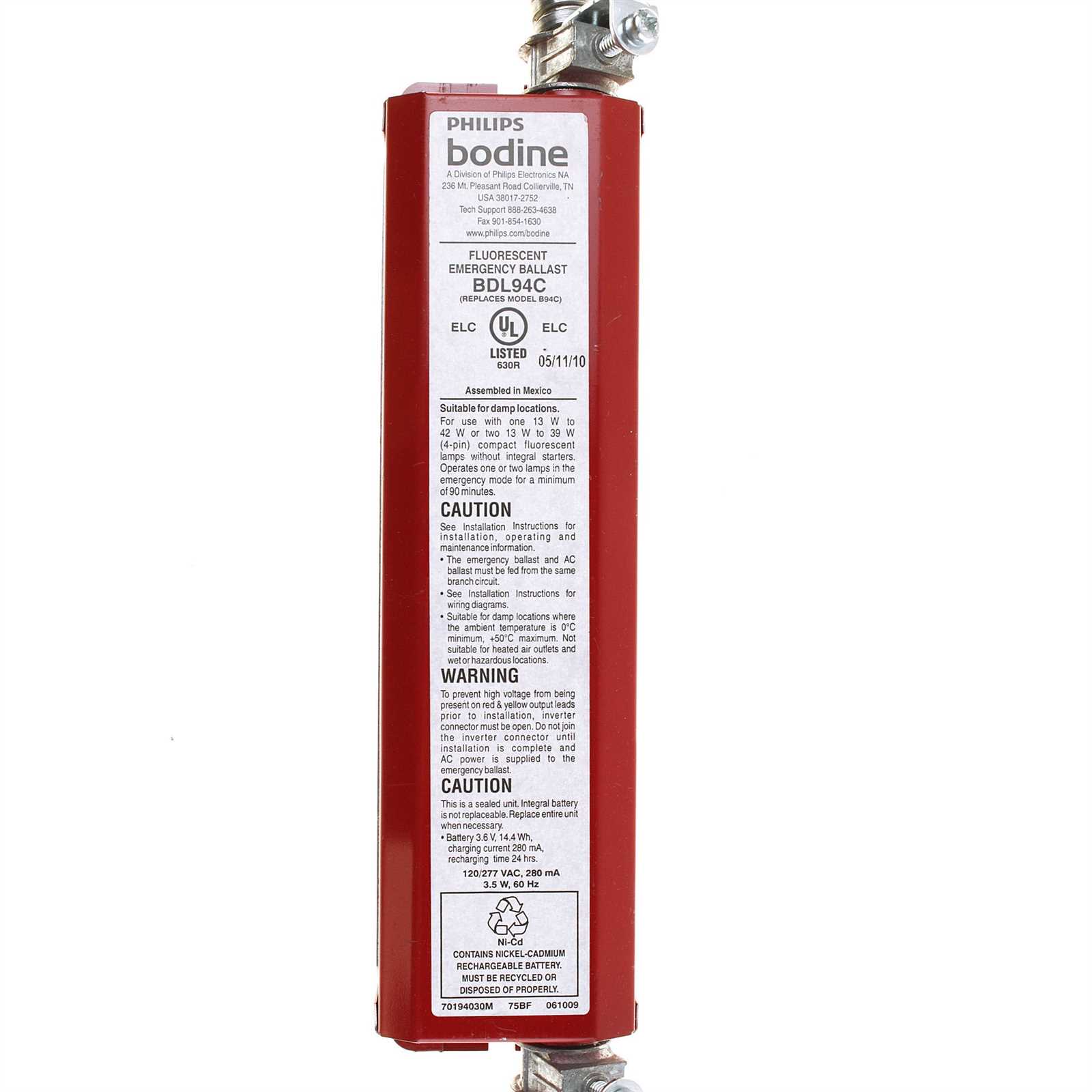 bodine bsl310c wiring diagram