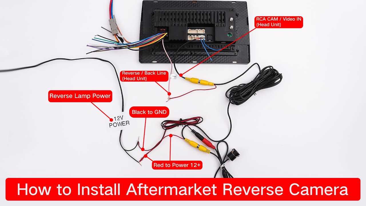 car rear view camera wiring diagram