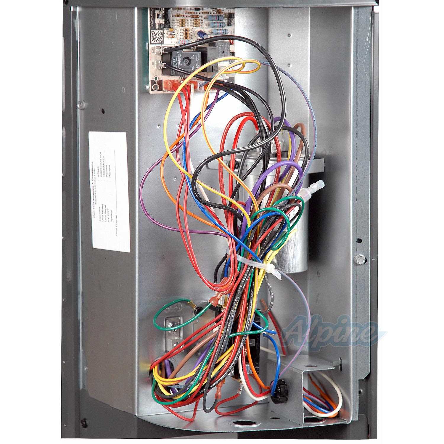 goodman package unit wiring diagram