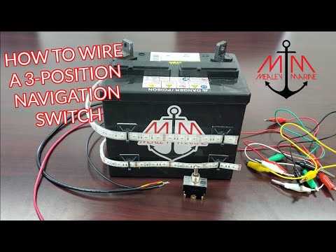 boat navigation lights wiring diagram