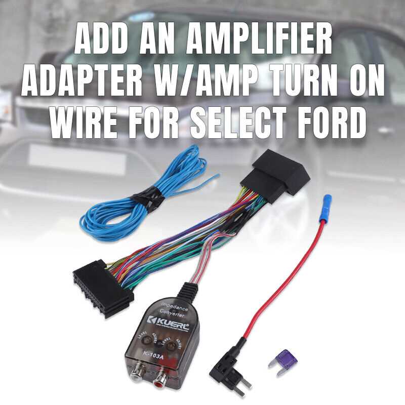 amp ford factory amplifier wiring diagram