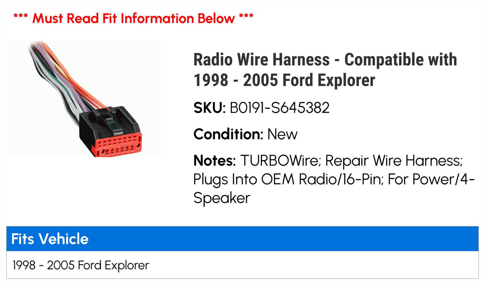 radio wiring diagram for 2003 ford explorer