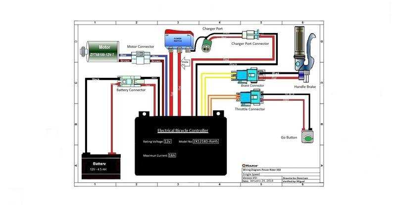 razor electric scooter wiring diagram