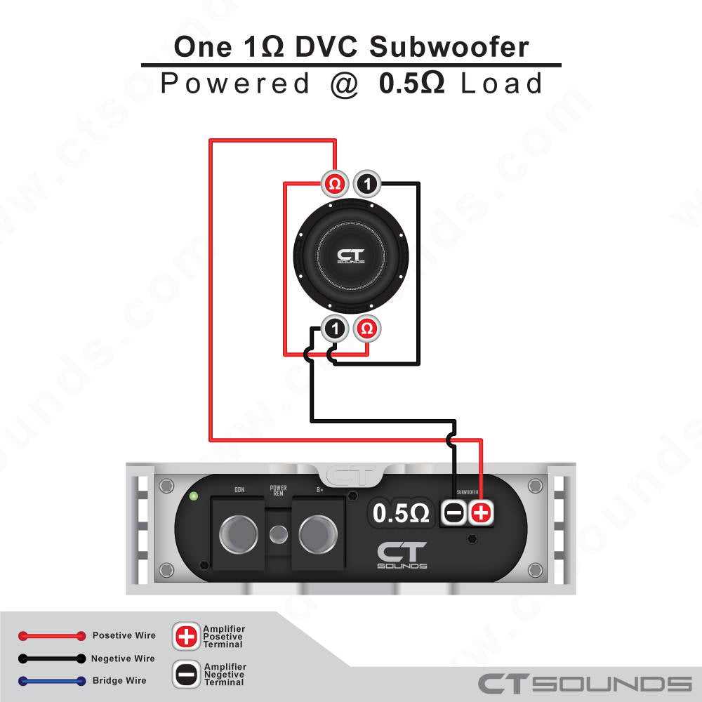 dual sub with built in amp wiring diagram