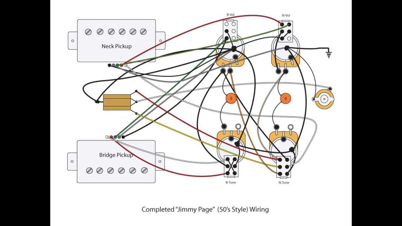 50s wiring diagram les paul