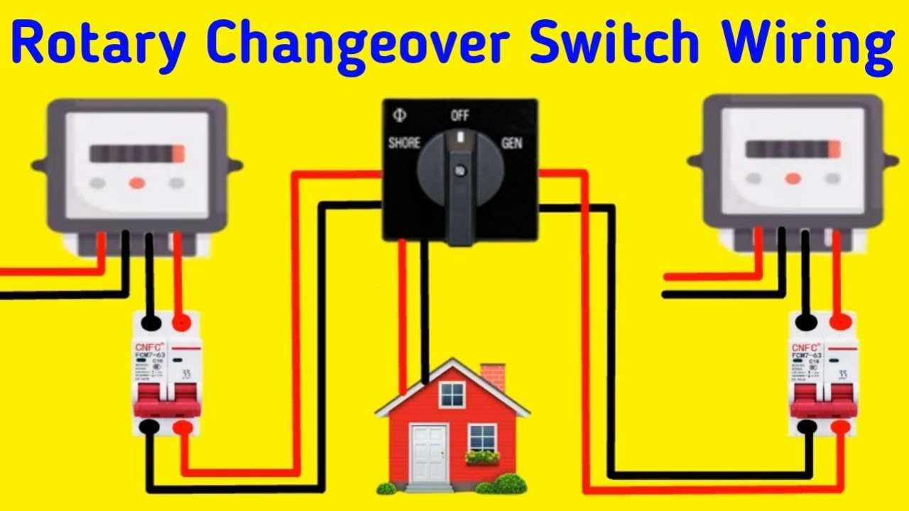 rotary switch wiring diagram