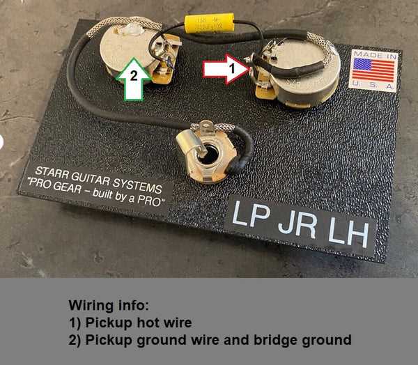 les paul junior wiring diagram