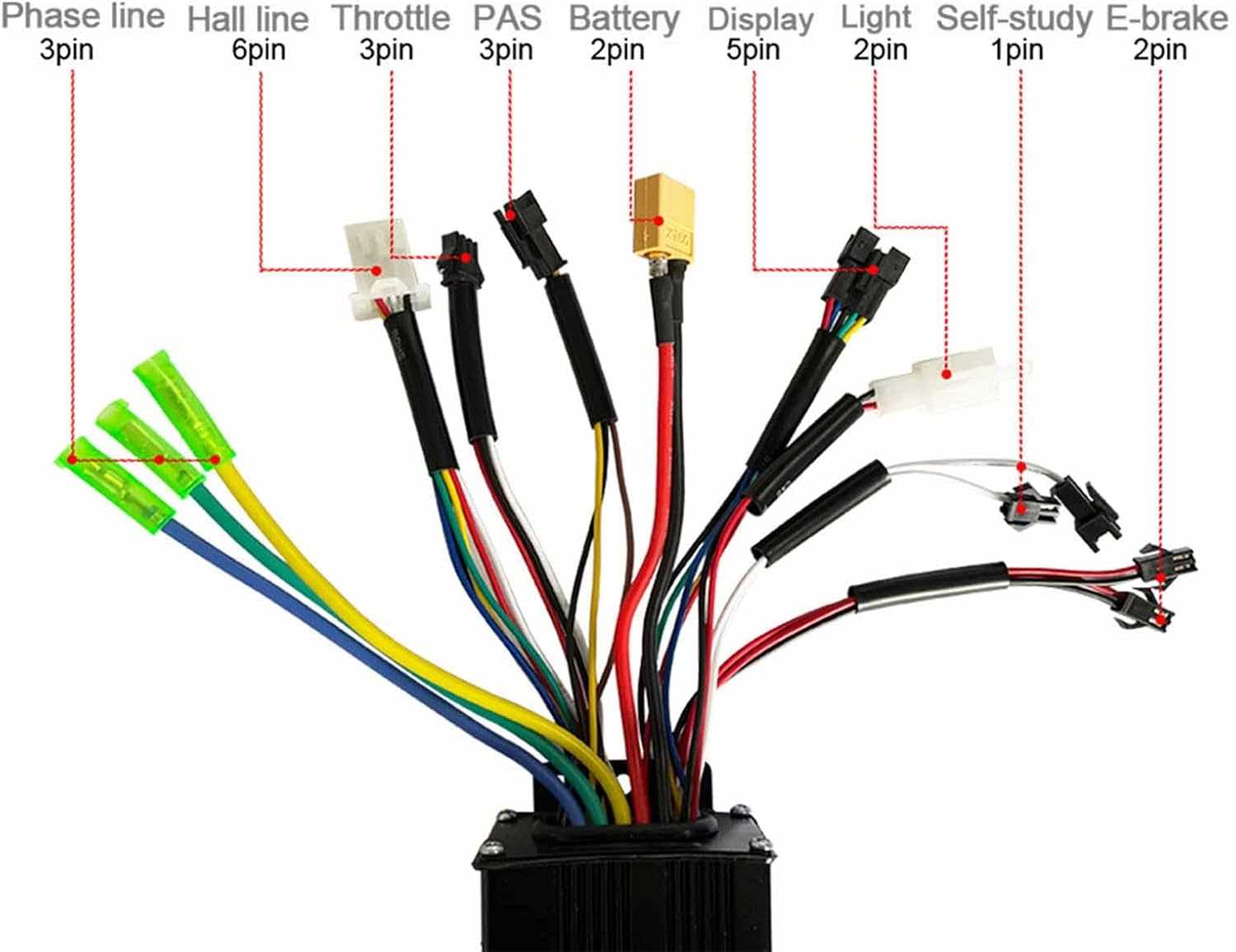 24v e bike controller wiring diagram