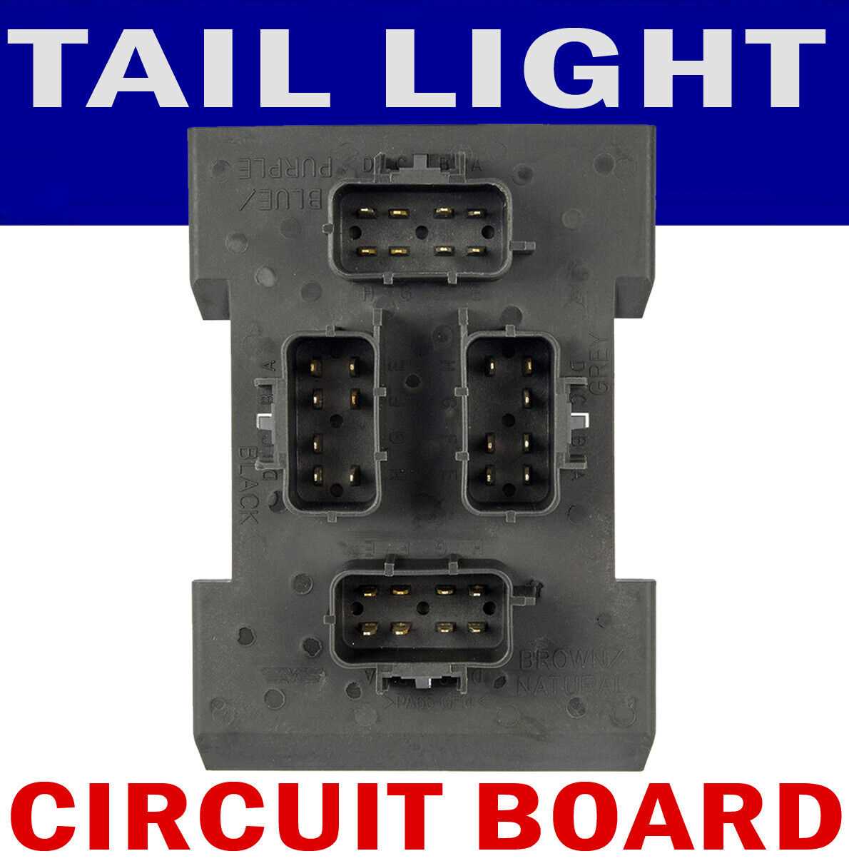 chevy tail light junction block wiring diagram