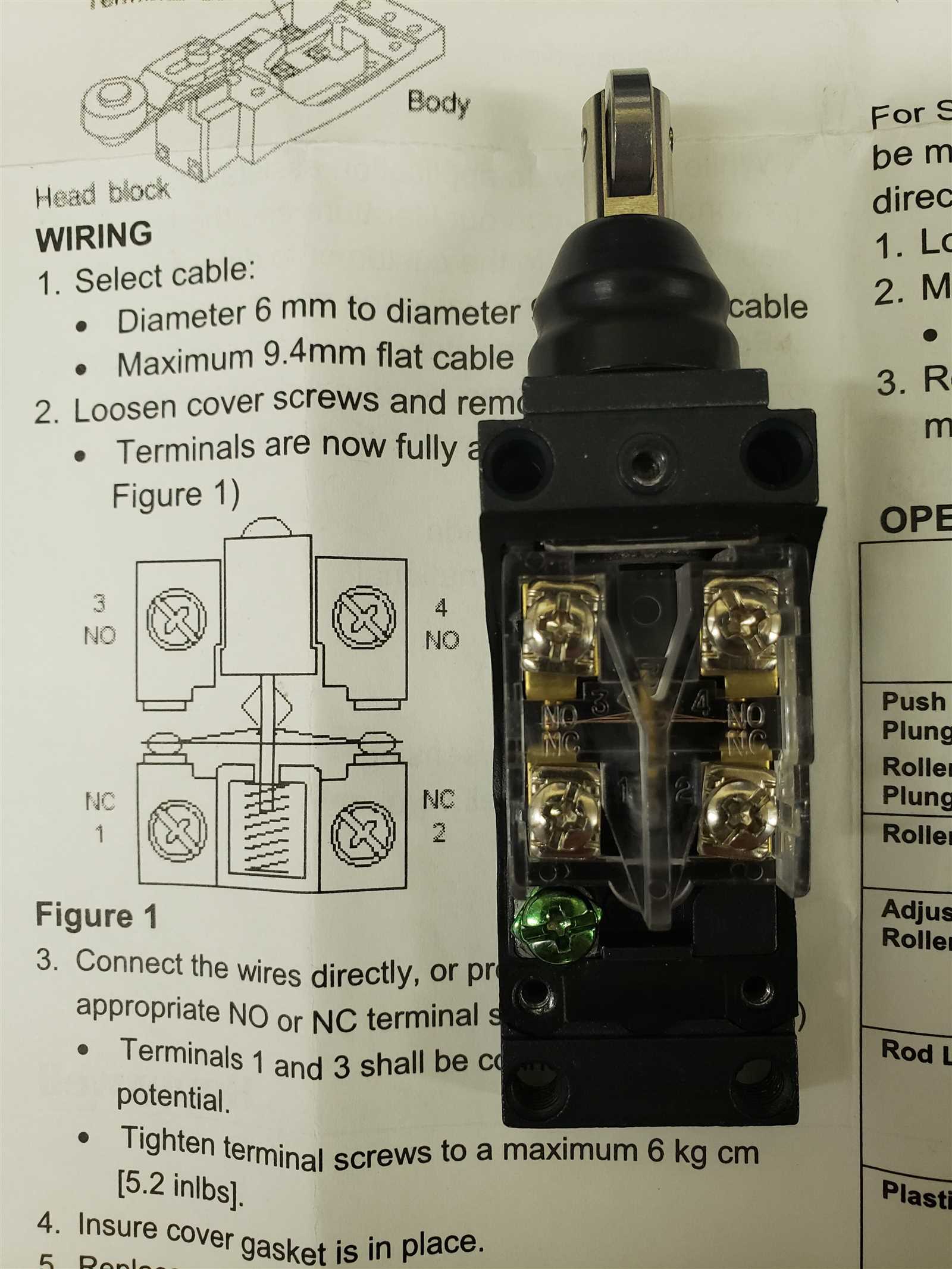 wiring diagram for switch