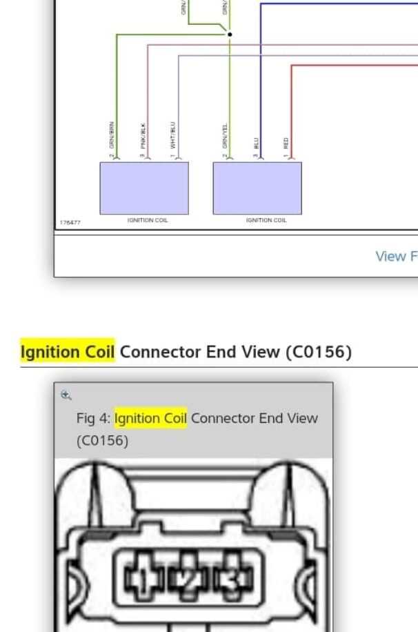 coil on plug wiring diagram