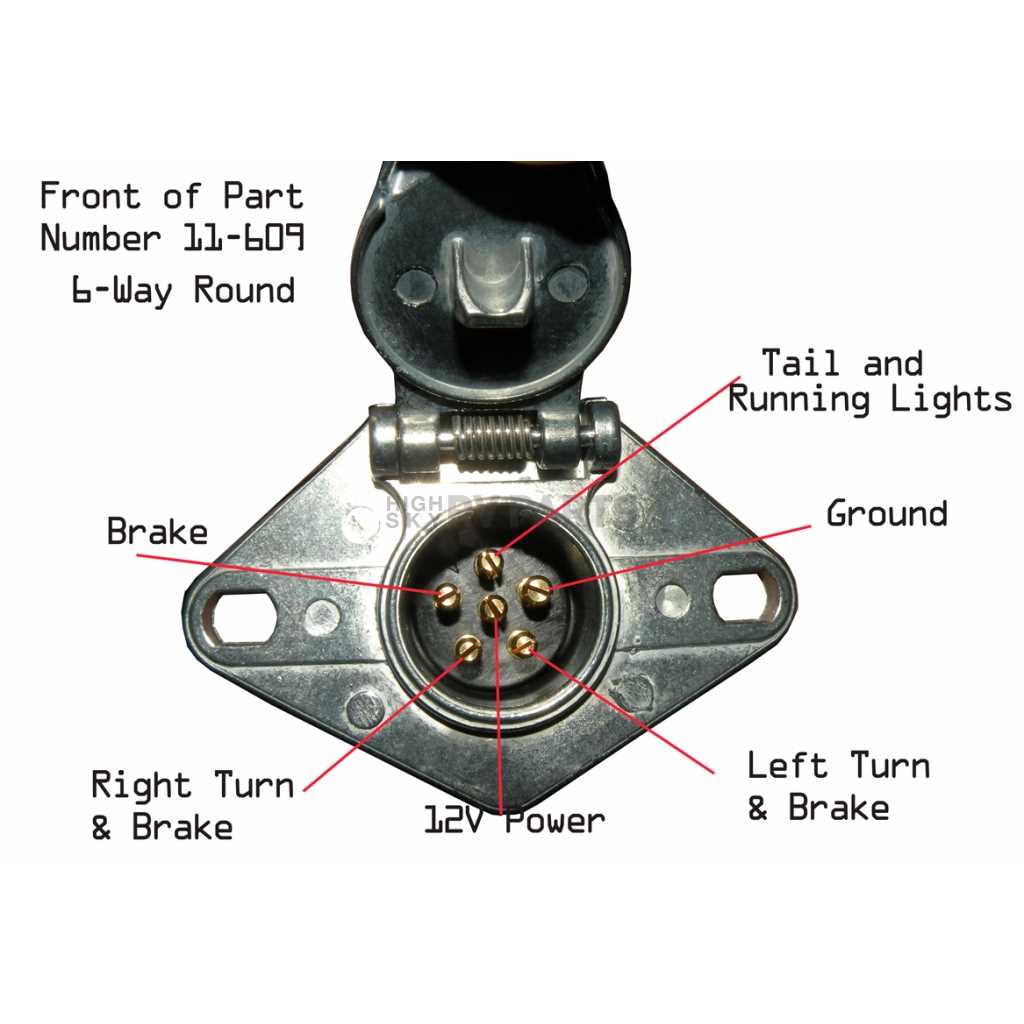 six way plug wiring diagram