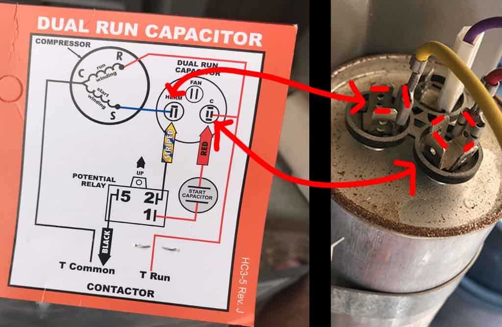 5 2 1 hard start kit wiring diagram