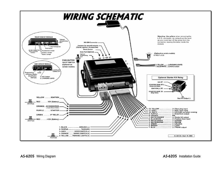 remote start wiring diagram