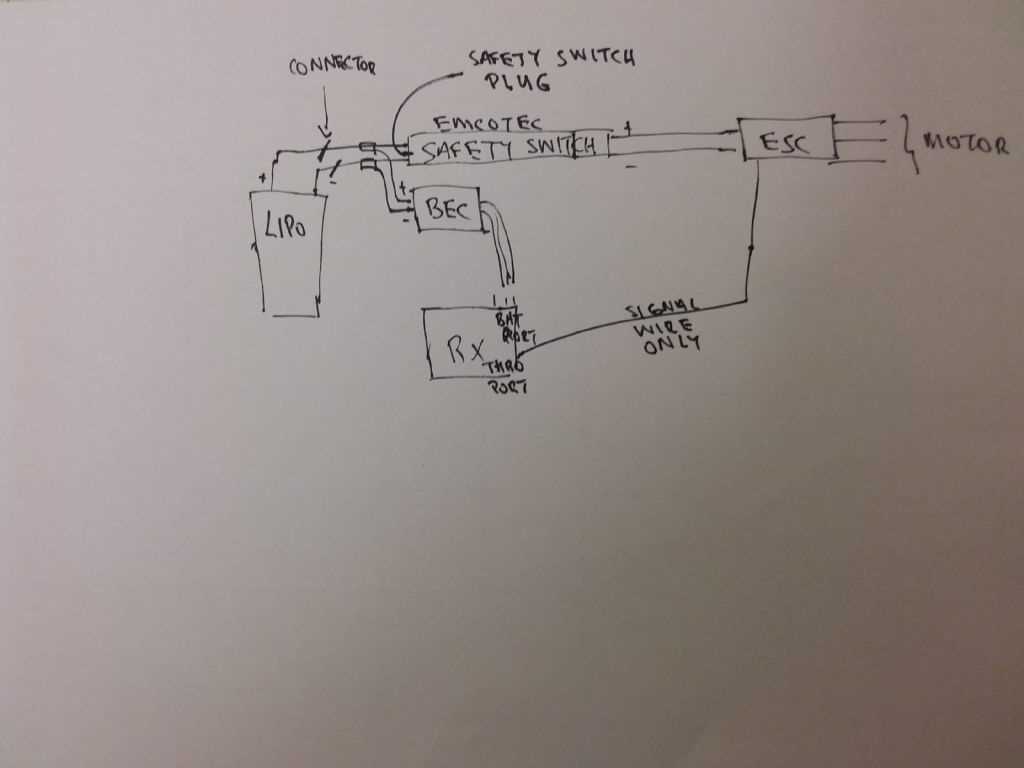 spektrum receiver wiring diagram