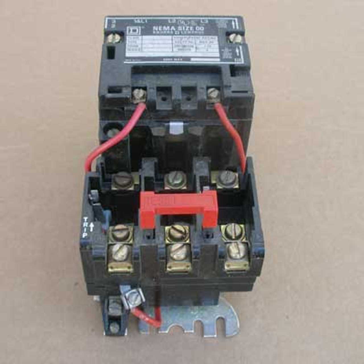 square d 8536 starter wiring diagram