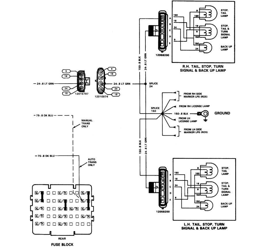 2007 chevy silverado reverse light wiring diagram