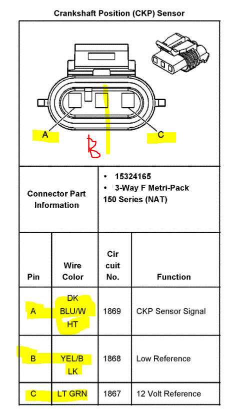 toyota 3 wire throttle position sensor wiring diagram