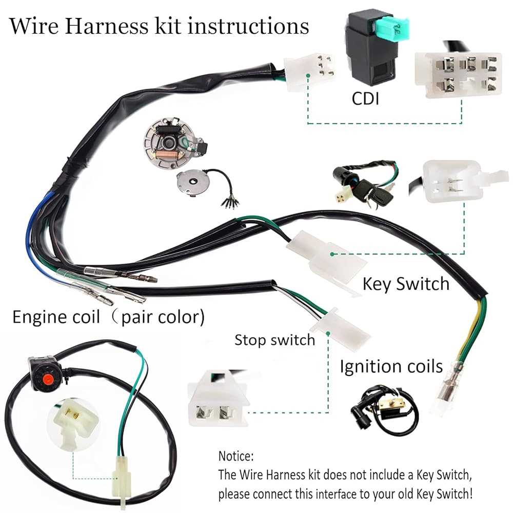 taotao chinese 110cc atv wiring diagram