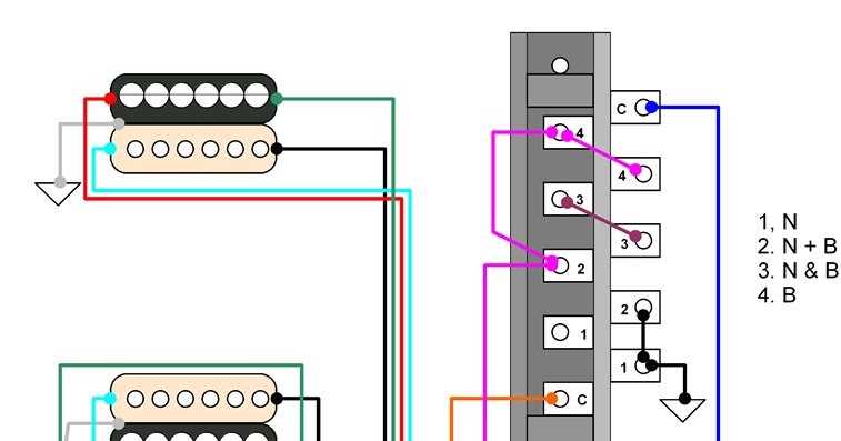 telecaster 4 way wiring diagram