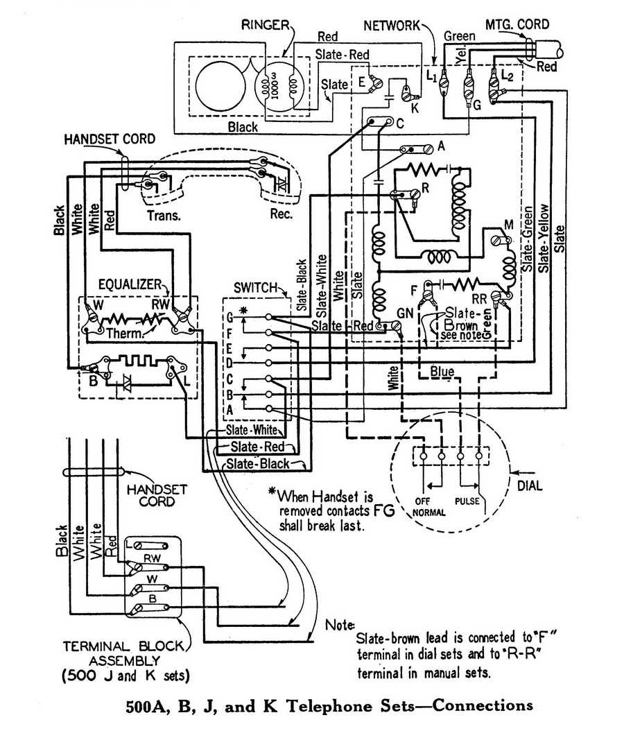 telephone wiring diagrams