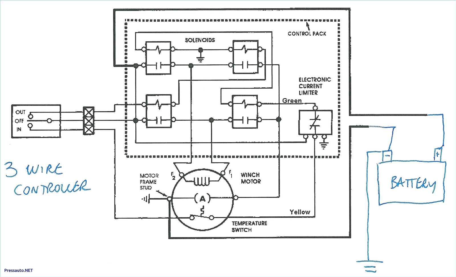 12v winch wiring diagram