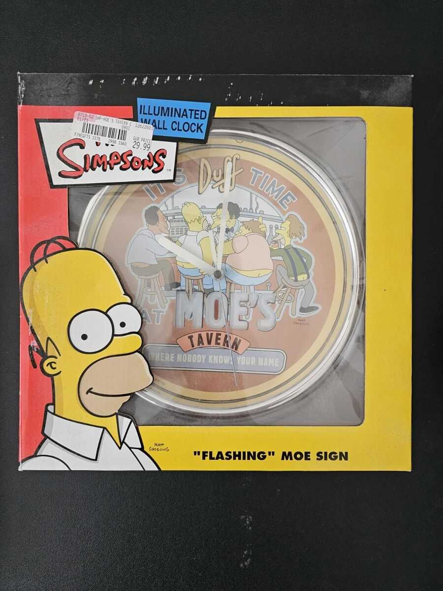 the simpsons duff beer clock wiring diagram