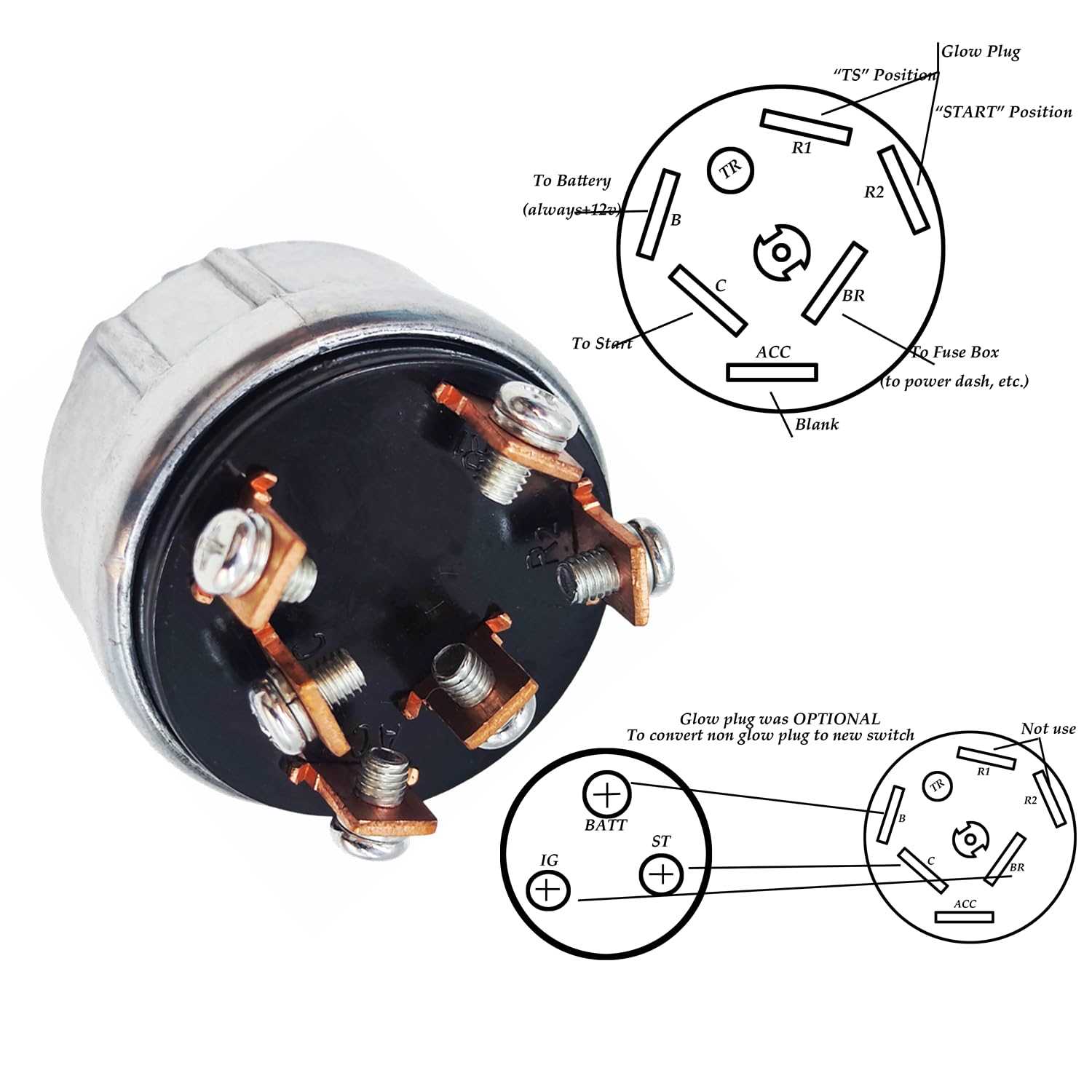 indak ignition switch wiring diagram