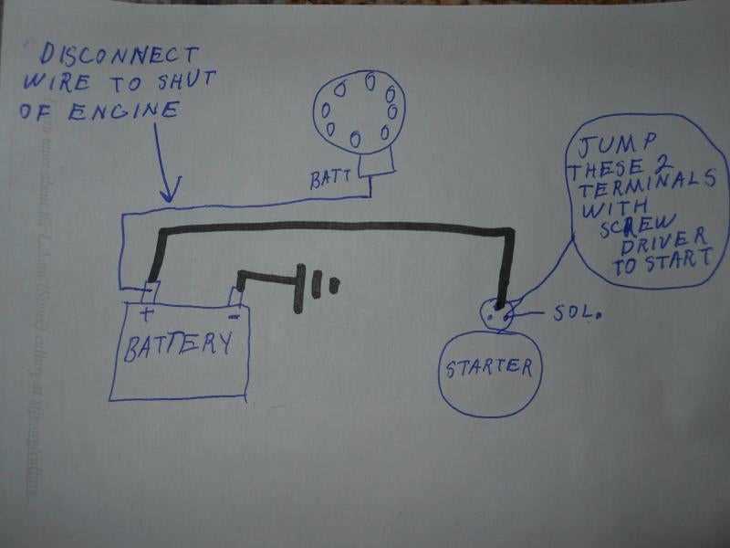 engine run stand wiring diagram