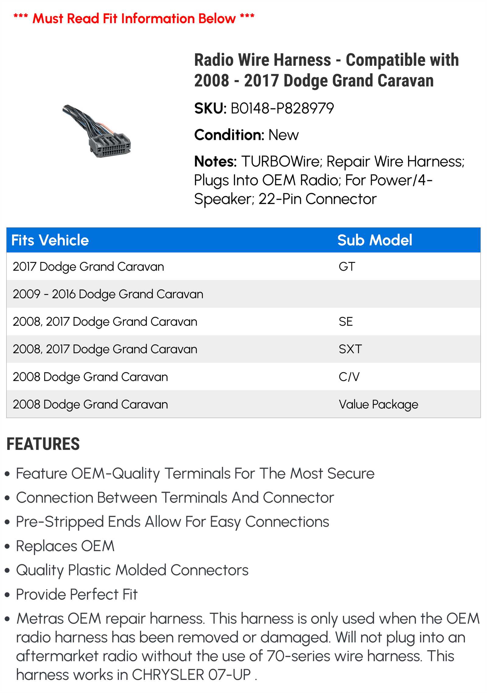 2013 dodge caravan radio wiring diagram