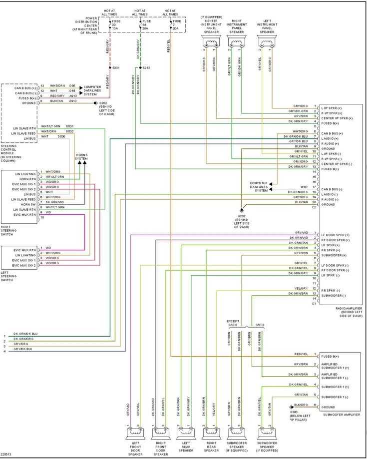 04 dodge ram radio wiring diagram