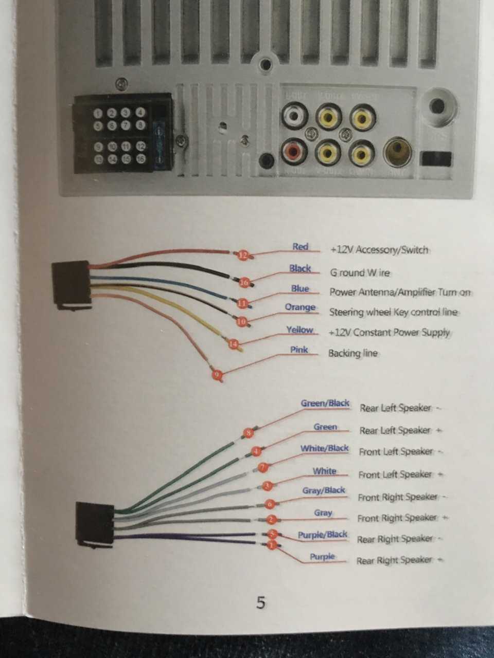 toyota tacoma speaker wiring diagram