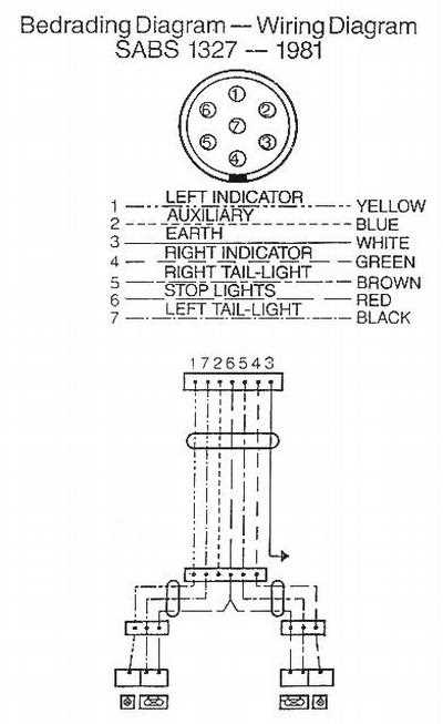 trailer plug wiring diagram 6 way