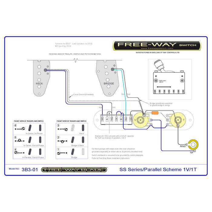 3 way telecaster switch wiring diagram